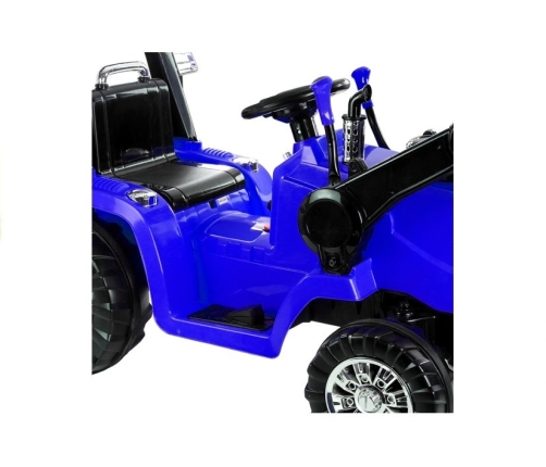 Детский электротрактор с ковшом ZP1005 Blue