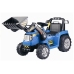 Детский электротрактор с ковшом ZP1005 Blue