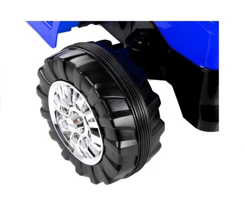 Детский электротрактор с ковшом ZP1005 Blue