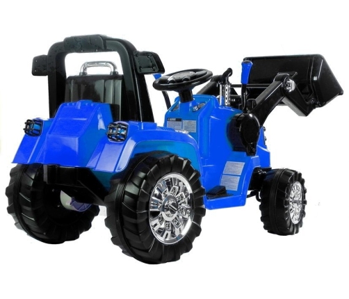 Детский электротрактор с ковшом ZP1005 Blue