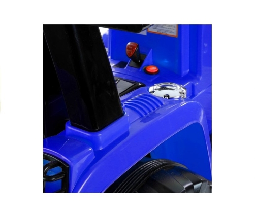 Детский электротрактор с ковшом ZP1005 Blue