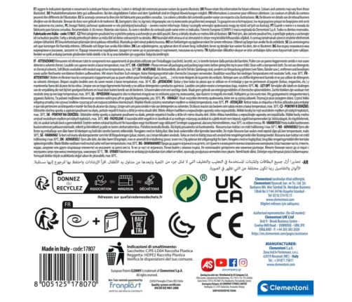 Clemmy Sensory Basket Shape Sorter with Blocks Clementoni 17807