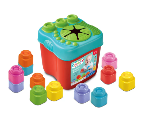 Clemmy Sensory Basket Shape Sorter with Blocks Clementoni 17807