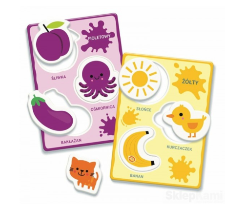 Educational Game Words and Colours  Play and Learn Polish Language Clementoni 50760