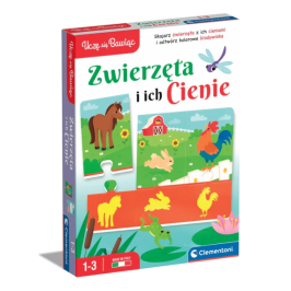 Puzzle Animals and Their Shadows Play and Learn Polish Language Clementoni 50762 Puzzle Animals and Their Shadows Play and Learn Polish Language Clementoni 50762