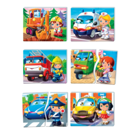 Educational Game Vehicles and Professions Polish Language Clementoni 50765 Educational Game Vehicles and Professions Polish Language Clementoni 50765