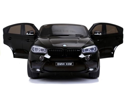 Двухместный детский электромобиль BMW X6M Black