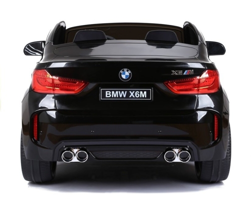 Двухместный детский электромобиль BMW X6M Black