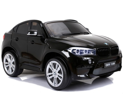 Двухместный детский электромобиль BMW X6M Black