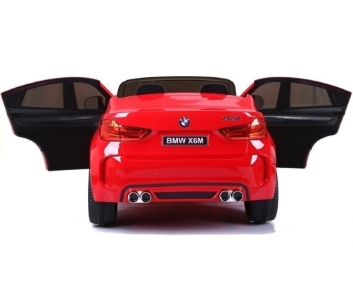 Двухместный детский электромобиль BMW X6M Red
