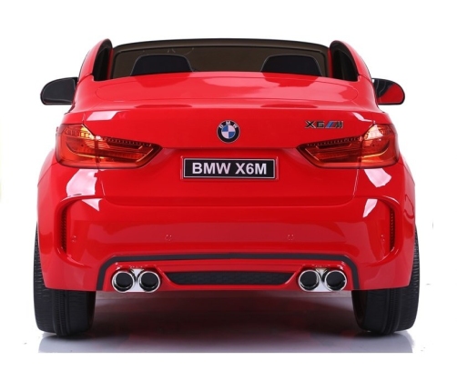 Двухместный детский электромобиль BMW X6M Red