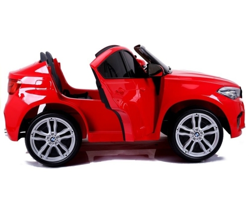 Двухместный детский электромобиль BMW X6M Red