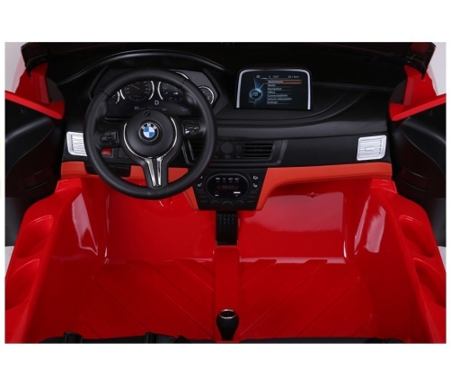 Двухместный детский электромобиль BMW X6M Red