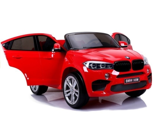 Двухместный детский электромобиль BMW X6M Red