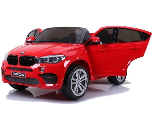 Двухместный детский электромобиль BMW X6M Red