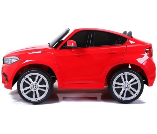 Двухместный детский электромобиль BMW X6M Red
