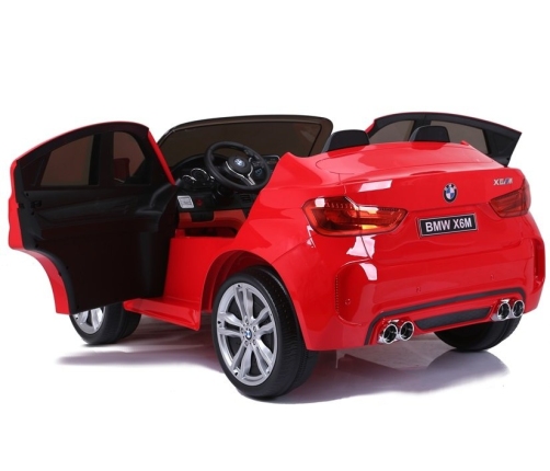 Двухместный детский электромобиль BMW X6M Red