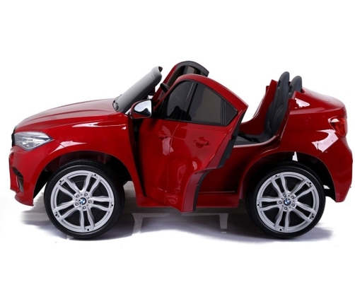 Двухместный детский электромобиль BMW X6M Red Painting