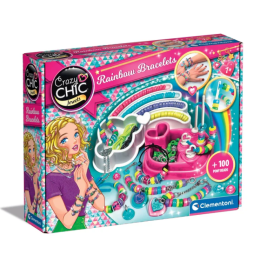 Crazy Chic Colourful Bracelet Bead Set Clementoni 78415