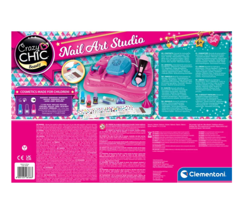 Crazy Chic Crazy Nail Studio Clementoni 18768