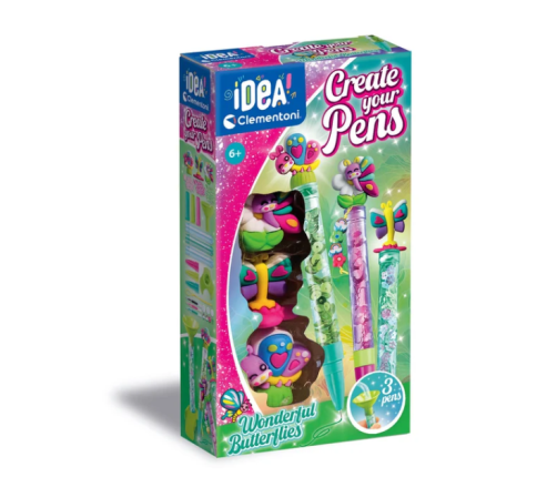 Idea Art Mini Factory Butterfly Pen Creators Clementoni 18169
