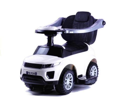 Машина каталка с ручкой 614W White