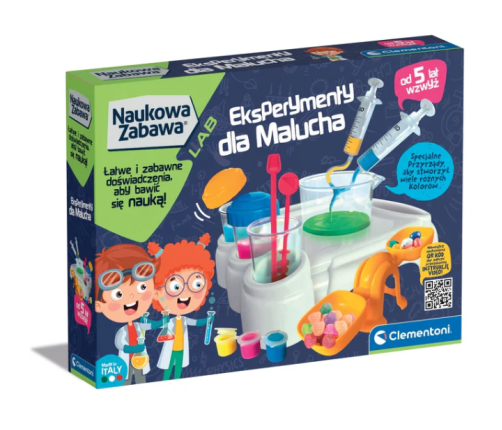 Science & Play Experiments for Little Scientists Clementoni 50895