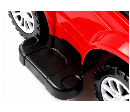 Машина каталка с ручкой 614W Red