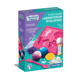 Science & Play Soap Laboratory Set Polish Language Clementoni 60949