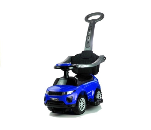 614W Toddlers Ride On Push Along with Parent Handle - Blue