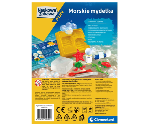 Scientific Fun Marine Soaps Kit Clementoni 50709