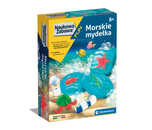 Scientific Fun Marine Soaps Kit Clementoni 50709