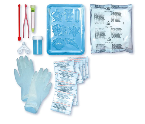 Science & Play Fluorescent Crystals Set Polish Language Clementoni 60584