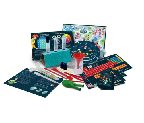 Scientific Fun Fascinating Chemistry Experiments Kit Clementoni 50699