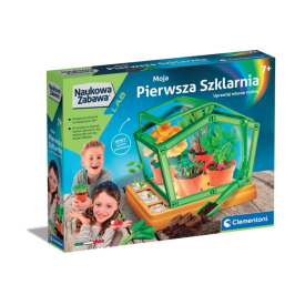 Science & Play My First Greenhouse Laboratory Botany & Plants Polish Language Clementoni 50861