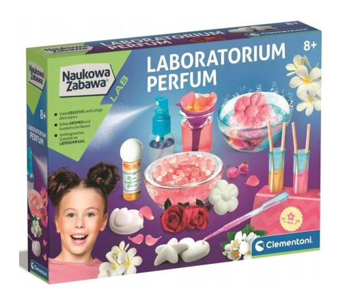 Science & Play Perfume Laboratory Polish Language Clementoni 50887