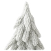 Decorative Artificial Christmas Tree on a Trunk Covered with Snow 30 x 10 cm