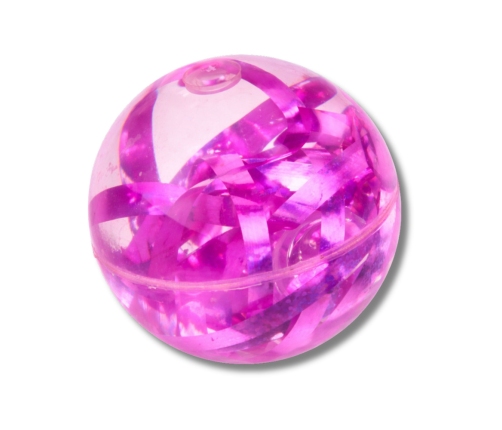 Flexible Rubber Bouncing Ball Confetti Lights Mix 7 cm