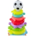 Educational Pyramid Puzzle Ball Stickers 13 Levels Colorful