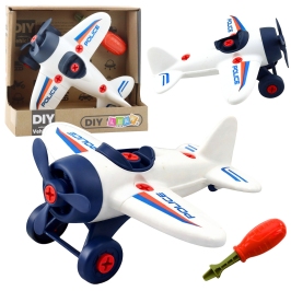 DIY Creative Kit: Screwdriver Plane, Police Screwdriver