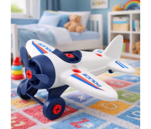 DIY Creative Kit: Screwdriver Plane, Police Screwdriver