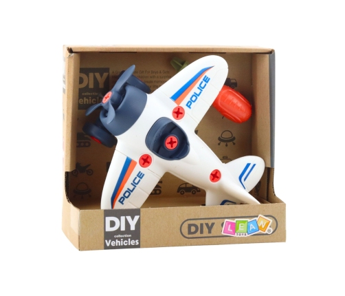 DIY Creative Kit: Screwdriver Plane, Police Screwdriver