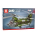 Construction Bricks Set Military Helicopter CH-47 Chinook 1451 pcs.