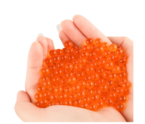 Set of Orange Hydrogel Water Balls for Guns 20000 pcs.