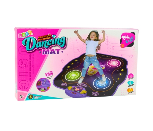 Interactive Musical Dance Mat for Kids with Bluetooth 9 Game Levels