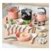 Kitchen Set Pots Cooking Accessories Food Pink 32 pcs.