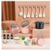 Kitchen Set Pots Cooking Accessories Food Pink 32 pcs.