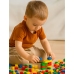 Spatial Construction Blocks in a Box, Colorful, 126 pcs.