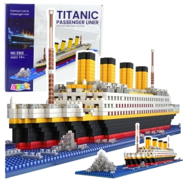 Titanic Ship Building Blocks 3D Ship Model 1878 pcs.