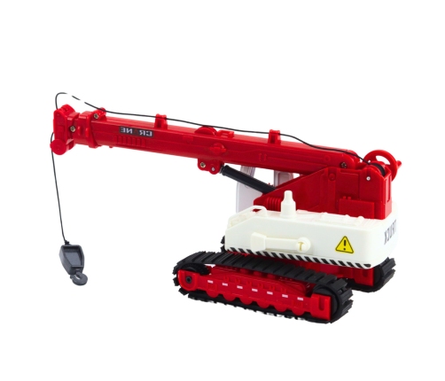 Crawler Crane Rotating Cabin Light Adjustment Sounds Metal